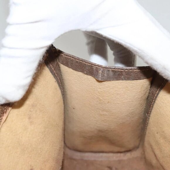 GUCCI GG Supreme Web Sherry Line Clutch Bag PVC Beige Red 89 01 001 Auth BA1880 - Picture 12 of 16